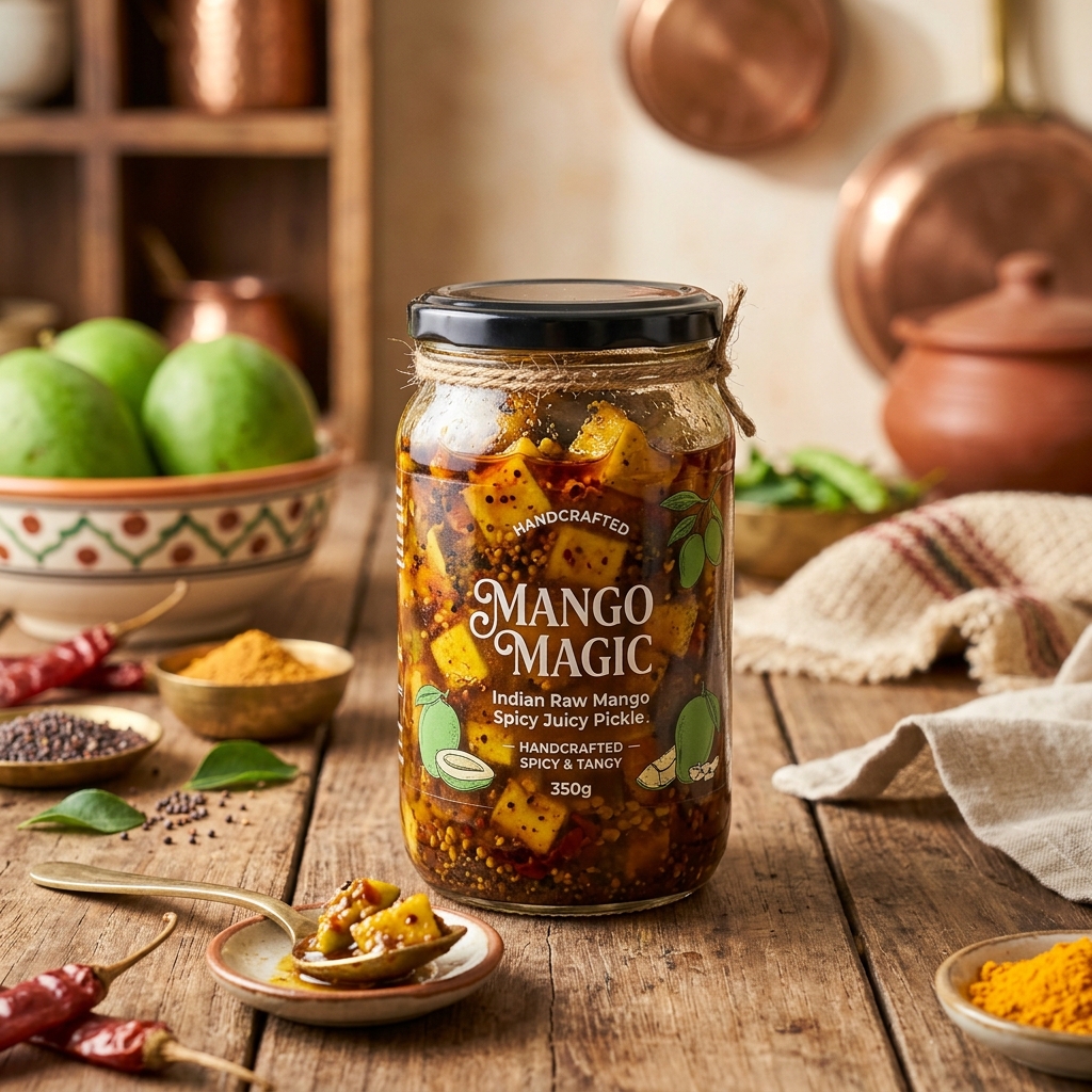 The King Raw Mango Spicy Juicy Pickle